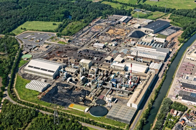 Aurubis_Standort Beerse_Werkgelände_Luftaufnahme_2021