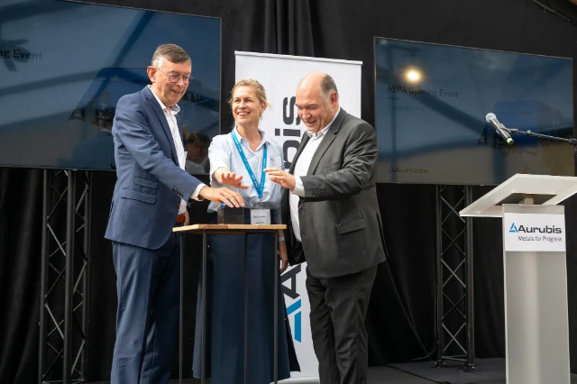 Aurubis_Beerse_ASPA Opening Event_Button_2024-09-04