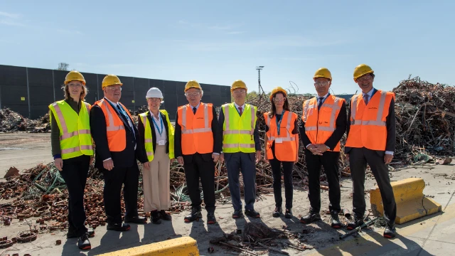 Visit Thierry Breton at Aurubis Olen