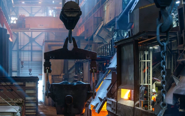 Aurubis smelter in Hamburg