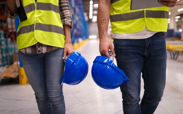 two-unrecognizable-workers-reflective-suit-walking