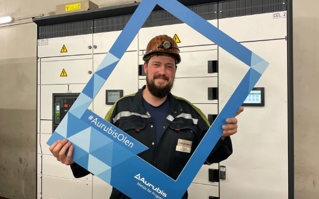 Aurubis Thijs framed portrait