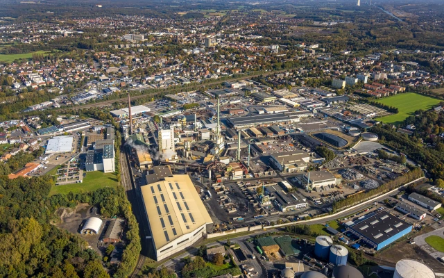 Aurubis_Standort Lünen_Werksansicht_Luftaufnahme 2024_1