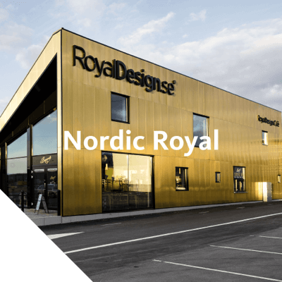 Nordic Royal is an alloy of copper, aluminum and zinc, with a rich golden through-color. The material has a thin protective oxide layer which thickens when exposed to the atmosphere.